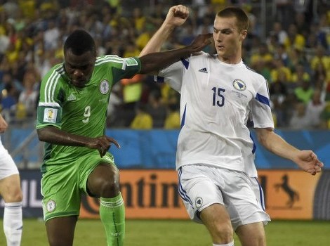 Toni Šunjić u meču s Nigerijom (Foto: AFP)