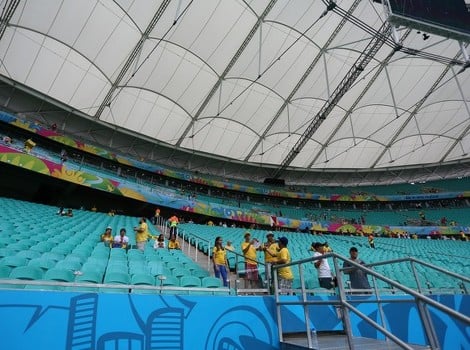 Arena Fonte Nova uoči meča Iran - BiH (Foto: Feđa Krvavac/Klix.ba)