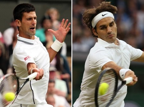 Đoković i Federer (Foto: AFP)