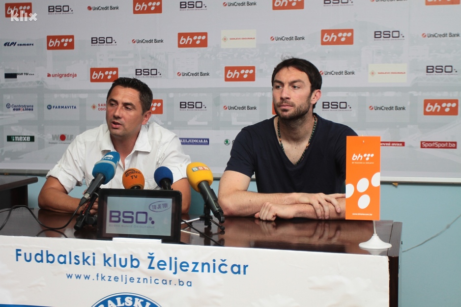 Konferencija za medije FK Željezničar (Foto: Feđa Krvavac/Klix.ba)