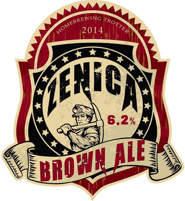 Trotter Brown Ale Etiketa (Foto: Privatni album)