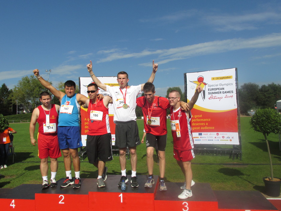 Mersad Redžić na dodjeli medalja