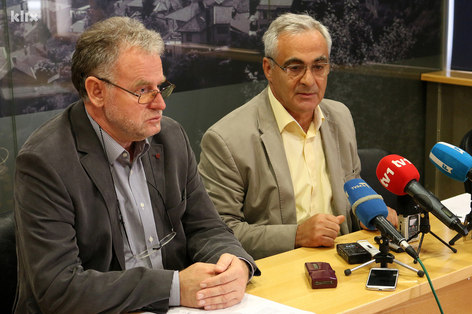 Muhamed Kozadra i Zlatko Petrović (Foto: Davorin Sekulić/Klix.ba)