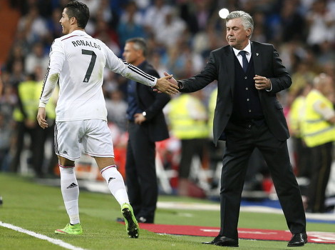Ronaldo i Ancelotti (Foto: EPA)