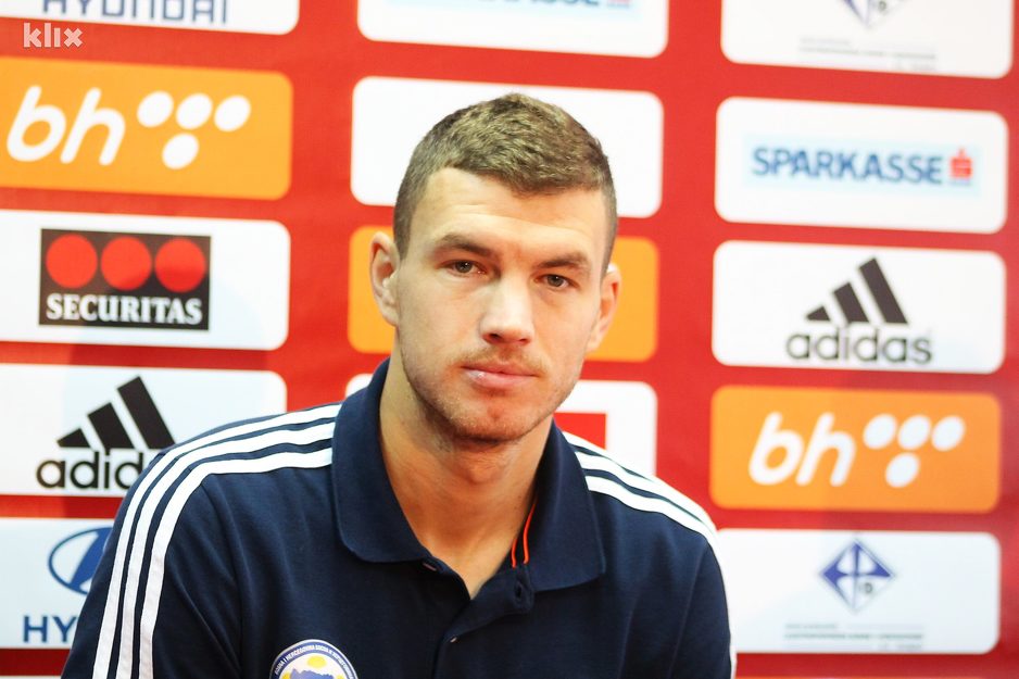 Edin Džeko (Foto: Elmedin Mehić/Klix.ba)