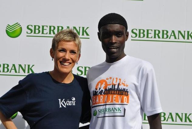 Olivera Jevtić i Stanly Kipruto