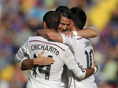 Nogometaši Real Madrida (Foto: EPA)