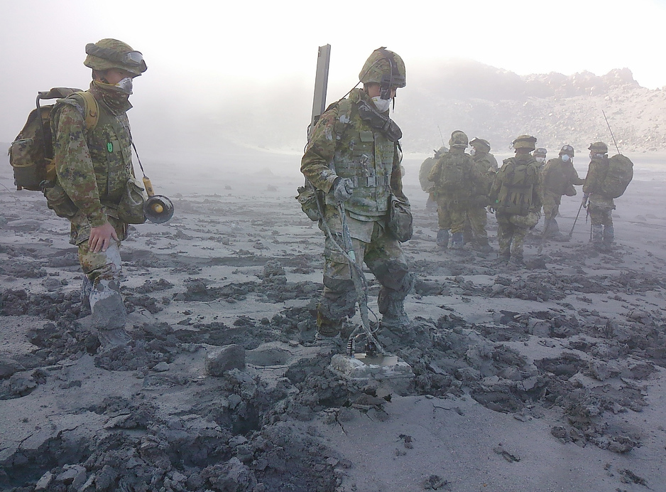 Erupcija vulkana Ontake (Foto: AFP)