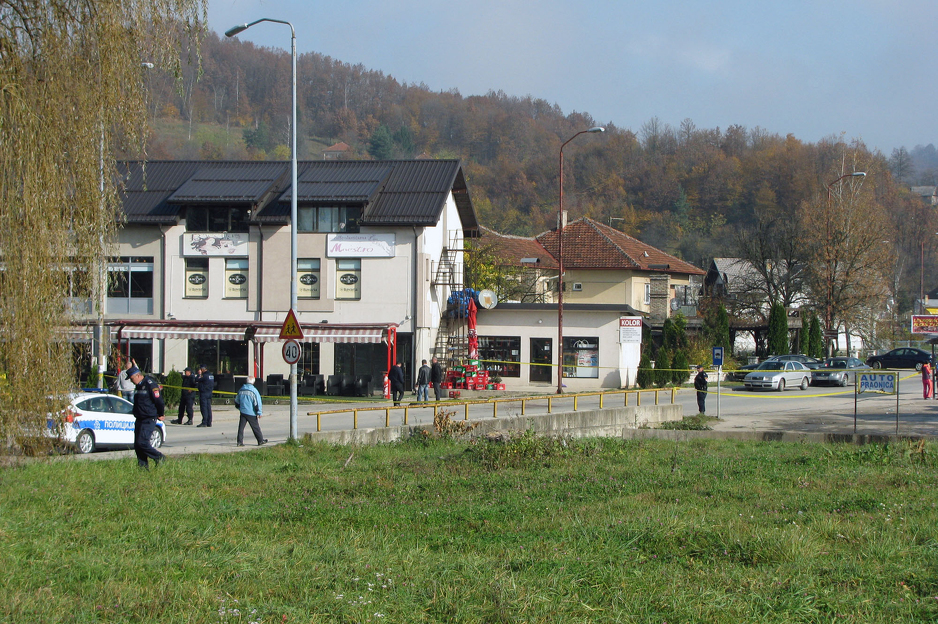 Mjesto gdje se desila pucnjava (Foto: SRNA)