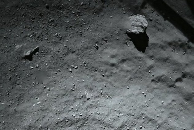 Fotografija površine komete nastala prilikom slijetanja (Foto: ESA)