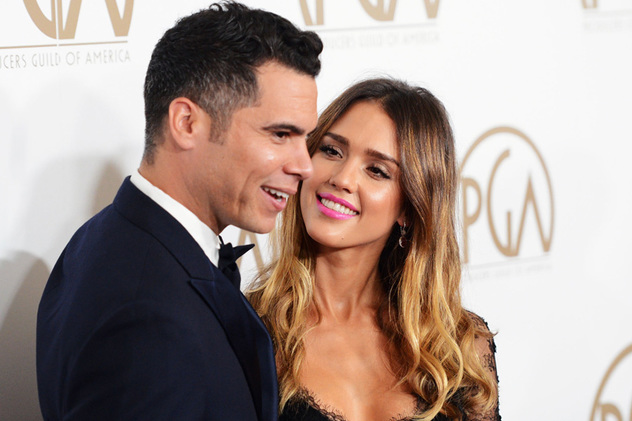 Jessica Alba i Cash Warren<br />
