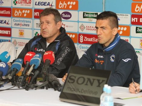 Safet Sušić i Vedad Ibišević (Foto: Klix.ba)