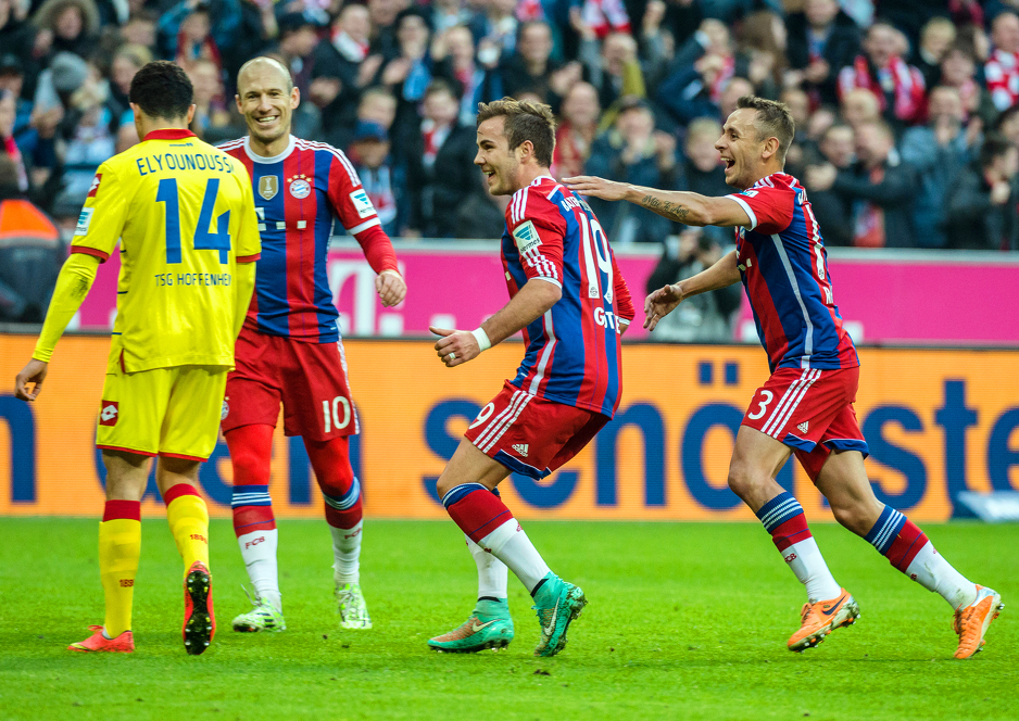 Slavlje igrača Bayerna (Foto: EPA)