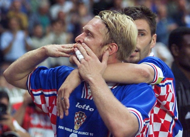 Robert Prosinečki u dresu Hrvatske 1998. (Foto: AFP)