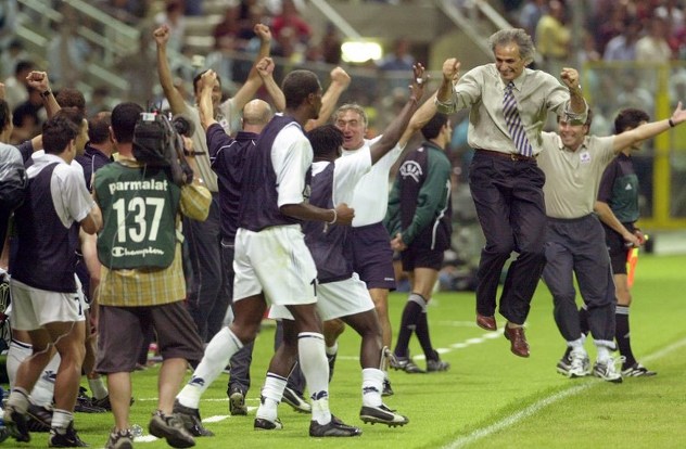 Slavlje sa igračima Lillea 2001. (Foto: AFP)
