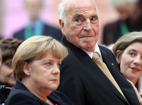 Merkel i Kohl (Foto: EPA)