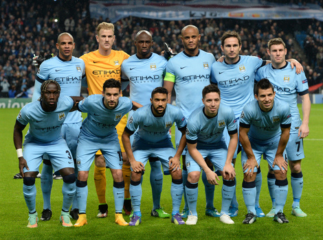Ekipa Manchester Cityja (Foto: EPA)