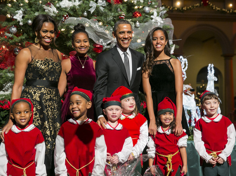 Porodica Obama (Foto: EPA)