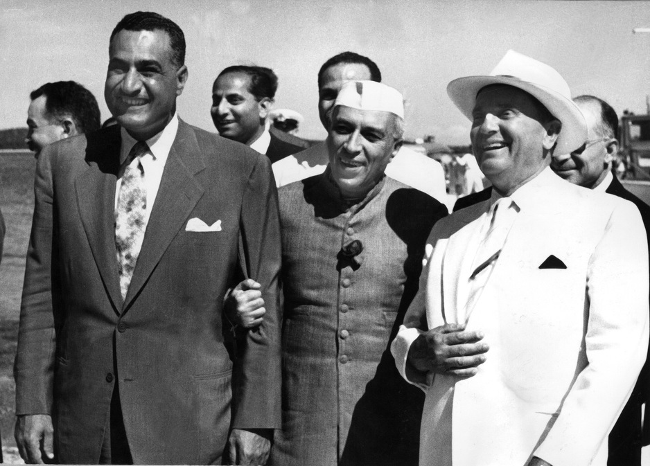 Naser, Nehru i Tito na Brijunima 1956. godine (Foto: AFP)