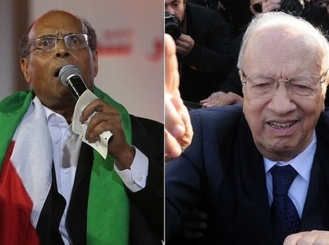 Marzouki i Essebsi (Foto: EPA)