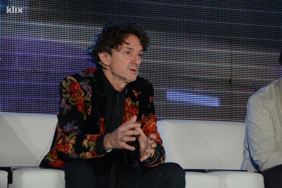 Goran Bregović na konferenciji za medije u BKC-u 2013. (Foto: Arhiv/Klix.ba)
