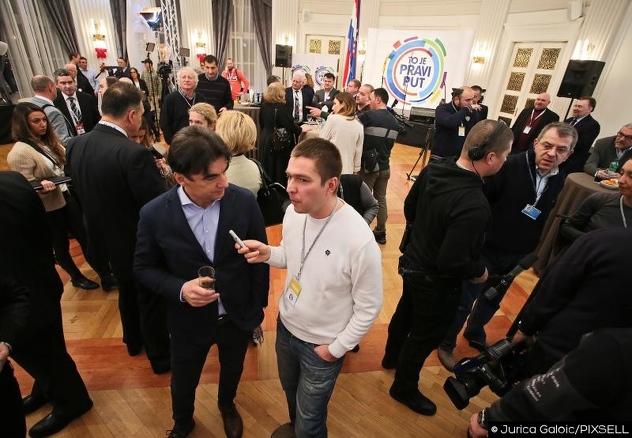Izborni štab Ive Josipovića (Foto: Pixsell)
