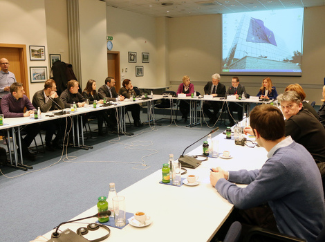 Sa današnjeg sastanka predstavnika medija i delegacije EU u BiH (Foto: Klix.ba)