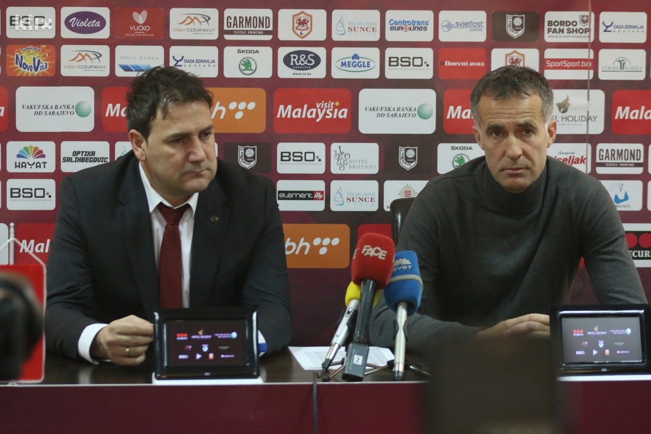 Konferencija za medije FK Sarajevo (Foto: Davorin Sekulić/Klix.ba)