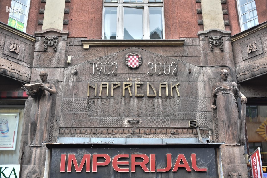 Zgrada Hrvatskog društva Napredak (Foto: Haris Begić)