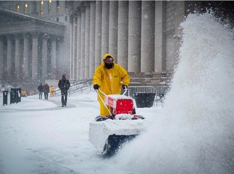 Snježna oluja u New Yorku (Foto: EPA)