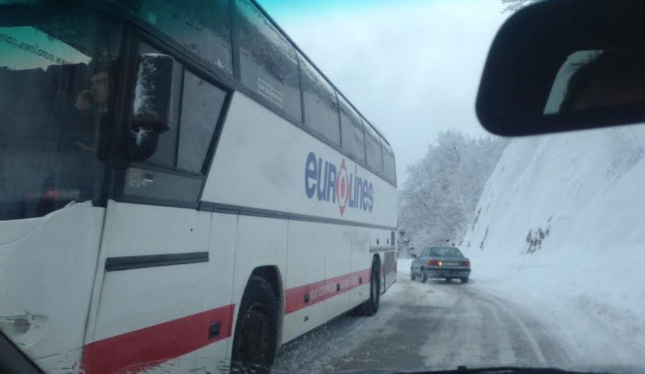 Haos na cestama (Foto: Klix.ba)