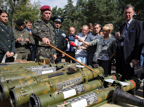 Projektili za koje su Ukrajinci utvrdili da dolaze iz Rusije (Foto: EPA)