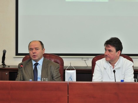 Prof. dr. Nikola Čiček i prim.dr. Taib Delić (Foto: Nedim Grabovica/Klx.ba)