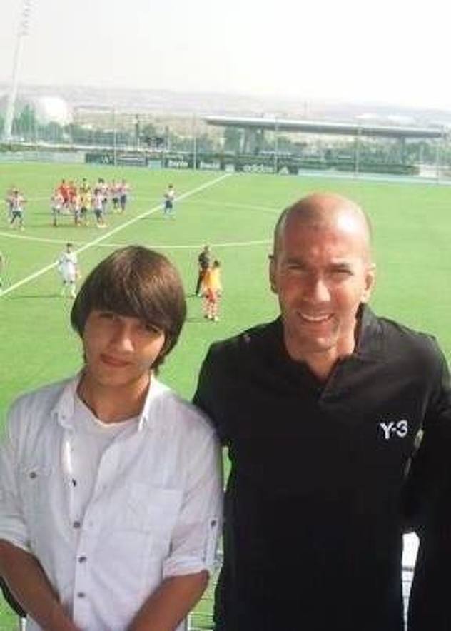 Yunus Gulnar i Zinedine Zidane