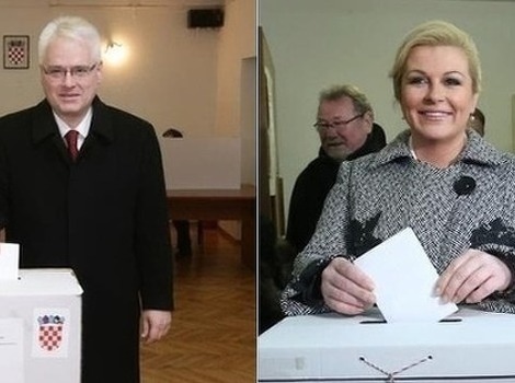 Ivo Josipović i Kolinda Grabar-Kitarović