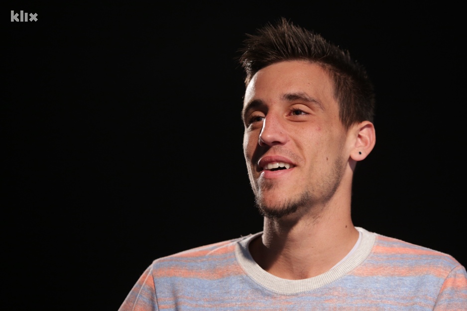 Damir Džumhur u posjeti Klixu (Foto: Feđa Krvavac/Klix.ba)