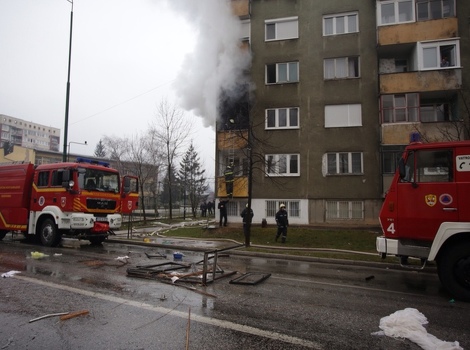 Zapaljeni stan na Čengić vili (Foto: Arhiv/Klix.ba)