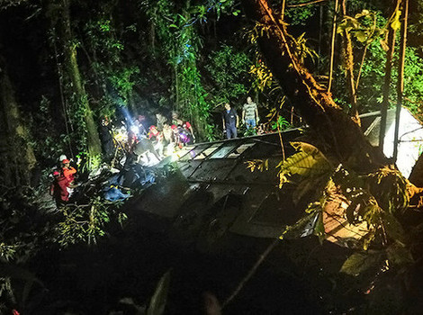 Mjesto nesreće, (Foto: AFP)