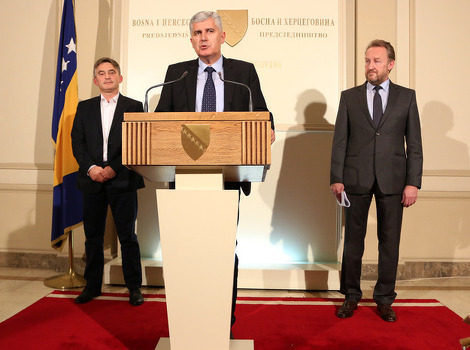 Komšić, Čović i Izetbegović (Foto: Arhiv/Klix.ba)