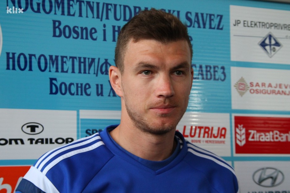 Edin Džeko (Foto: Elmedin Mehić/Klix.ba)