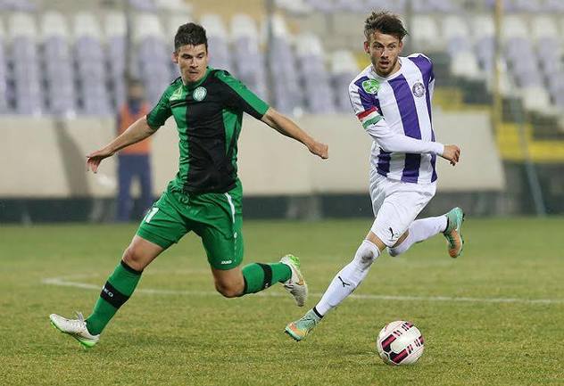 Asmir Suljić u dresu Ujpesta