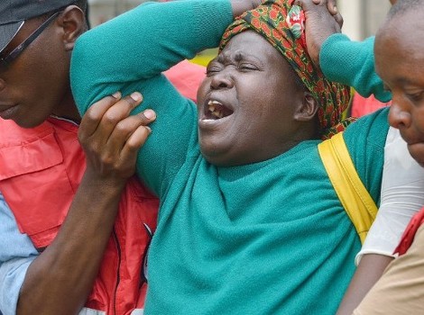 Očaj nakon gubitka najmilijih u Keniji (Foto: AFP)