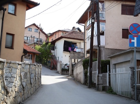 Ulica u kojoj se dogodila eksplozija (Foto: Feđa Krvavac/Klix.ba)