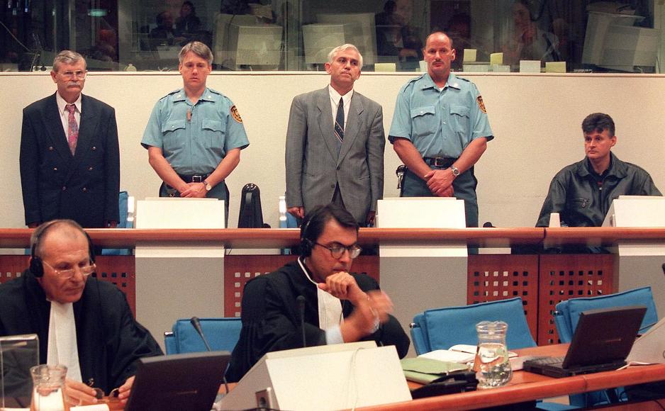 Simo Zarić u Haškom Tribunalu (Foto: AFP)