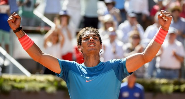 Rafael Nadal slavi pobjedu (Foto: AFP)