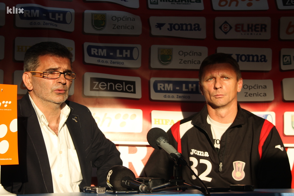 Blaž Slišković i Elvedin Beganović (Foto: Elmedin Mehić/Klix.ba)