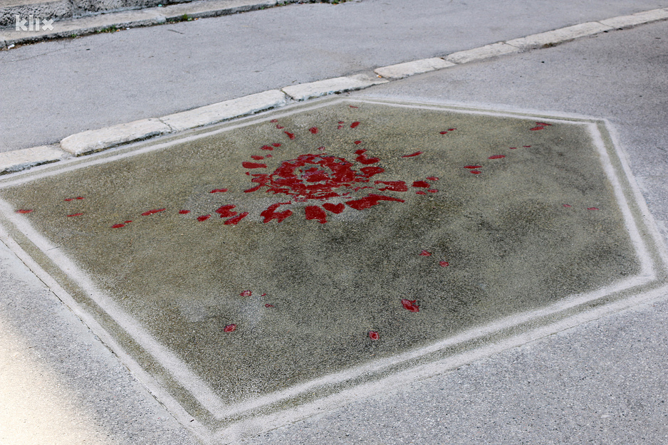 Sarajevske ruže (Foto: Davorin Sekulić/Klix.ba)