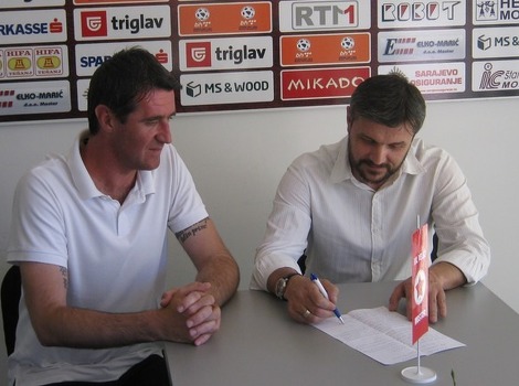 Admir Velagić i Dželaludin Muharemović (Foto: FKVelez.ba)