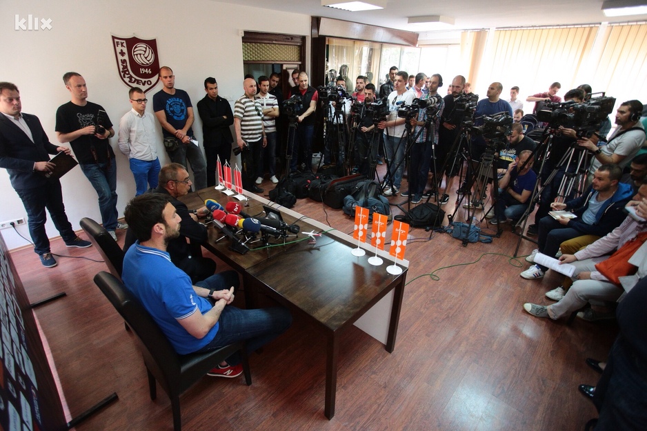 Press konferencija FK Željezničar (Foto: Feđa Krvavac/Klix.ba)