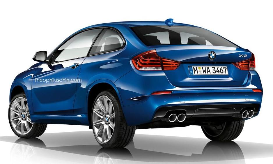BMW X2 (render, Theophilus Chin)